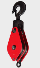 西安古建筑修復中起重滑車的應用